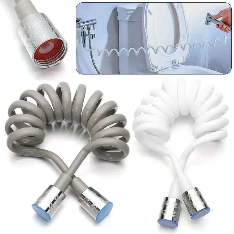 1.5–3m Anti-Twist Shower & Bidet Hose for Bathroom Plumbing (different colours and sizes available) by Habicare