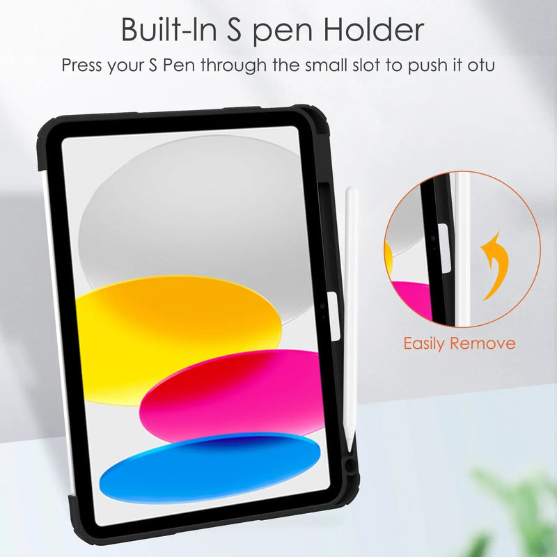 iPad 10.9" Case (10th Gen 2022), iPad 11 (A16 2025) with Pencil Holder by salelink.co.nz