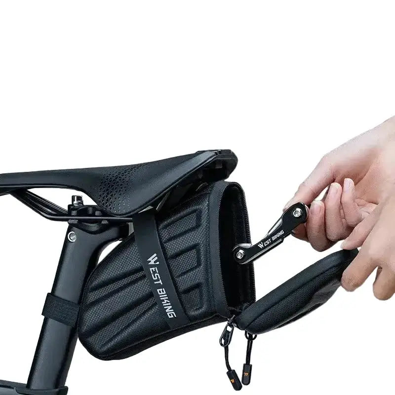 Habicare 1.8L EVA Hard Shell Waterproof Saddle Bag 1.8L EVA Hard Shell Waterproof Saddle Bag