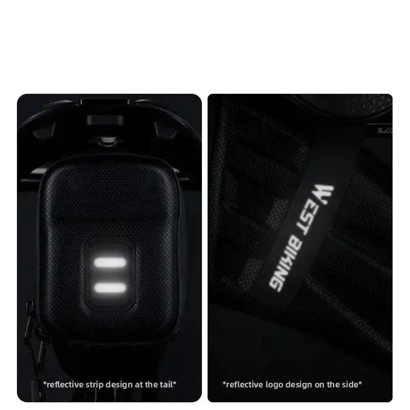 Habicare 1.8L EVA Hard Shell Waterproof Saddle Bag 1.8L EVA Hard Shell Waterproof Saddle Bag