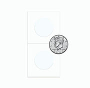 Collectable Coin Holders Paper Flips 2x2 - 50 Pcs by NZ Diver
