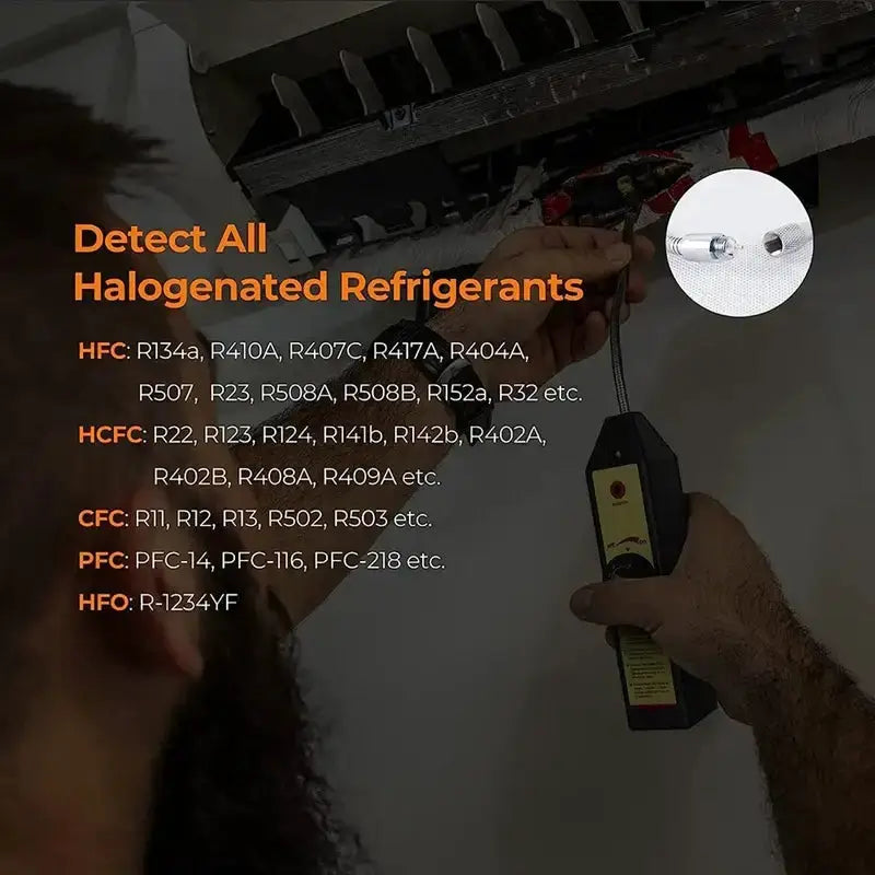 WJL-6000 Freon / Halogen Leak Detector by Habicare
