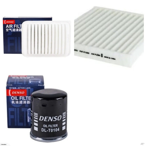 Denso filter kit Service Pack for TOYOTA 06~12 COROLLA 1.5L 1.8L by JBH AUTO PARTS