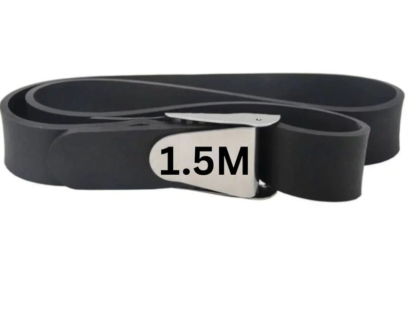 Rubber Weight Belt with Quick Realease XL 1.5M by NZ Diver