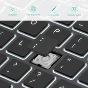 Backlit Bluetooth Keyboard & Mouse Set for iOS, Android & Windows Devices by Habicare