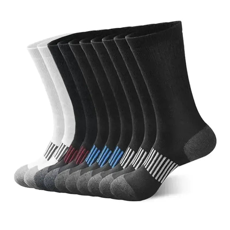 10 Pairs Plus Size Men's Athletic Socks (3 colours available) by Habicare