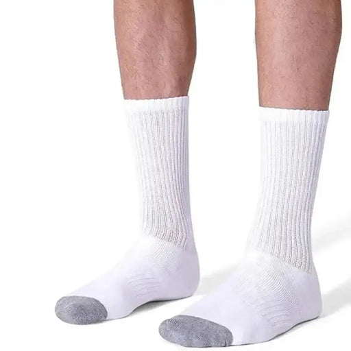 10 Pairs Plus Size Men's Athletic Socks (3 colours available) by Habicare