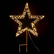 SportZone.co.nz Occasions > Christmas > Outdoor Decorations & Lights Jingle Jollys Christmas Lights 100 LED Fairy Light Ground Star Garden Decoration Jingle Jollys Christmas Lights 100 LED Fairy Light Ground Star Garden Decoration