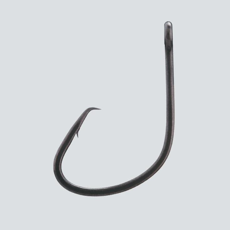 100 pcs Mutsu black light hook #32, a sharp and strong fishing hook designed for reliable performance.