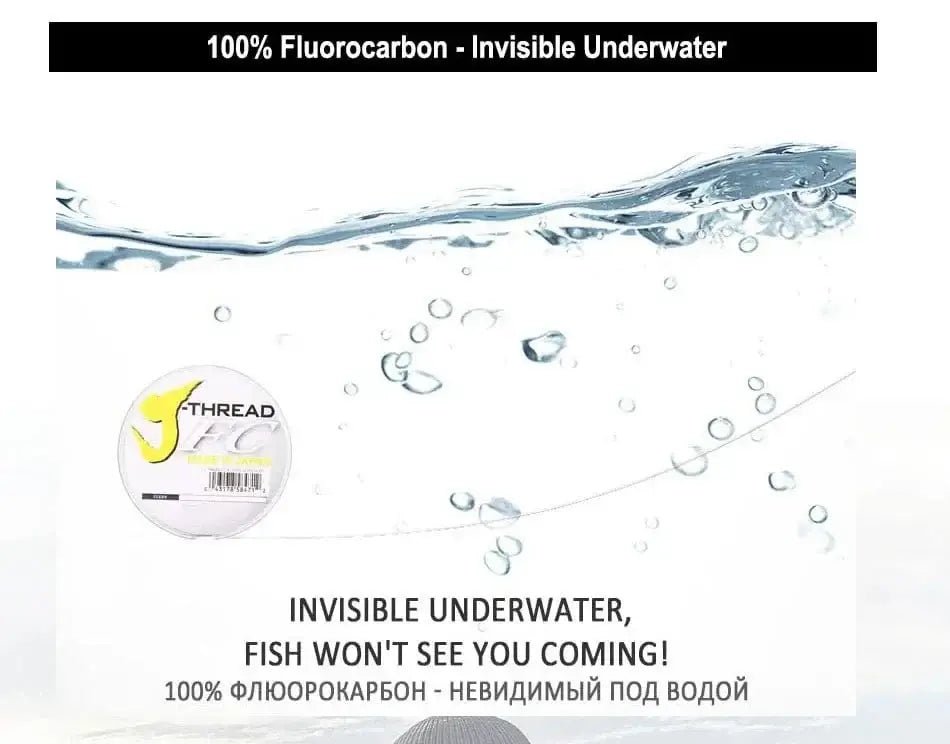China China DaiwaJ-Fluorocarbon Fluorocarbon  Leader 100m 50m Sinking Clear Fluorocarbon Line Made in Japan