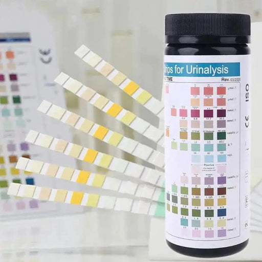 100 Strips URS-14T Urinalysis Reagent Strips - 14 Parameters by 9eight5