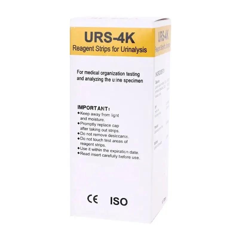 100 Strips URS-4K Urinalysis Reagent Strips - 4 Parameters by 9eight5
