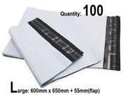 100 X L Heavy Duty - Courier Mail Bags by dealonline.co.nz