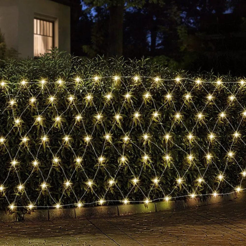 SportZone.co.nz Occasions > Christmas > Outdoor Decorations & Lights Jingle Jollys ChristmasLights? 4mx6m Net String Light 1000 LED Warm White Jingle Jollys ChristmasLights? 4mx6m Net String Light 1000 LED Warm White