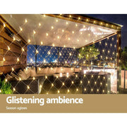 SportZone.co.nz Occasions > Christmas > Outdoor Decorations & Lights Jingle Jollys ChristmasLights? 4mx6m Net String Light 1000 LED Warm White Jingle Jollys ChristmasLights? 4mx6m Net String Light 1000 LED Warm White
