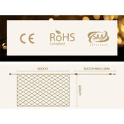 SportZone.co.nz Occasions > Christmas > Outdoor Decorations & Lights Jingle Jollys ChristmasLights? 4mx6m Net String Light 1000 LED Warm White Jingle Jollys ChristmasLights? 4mx6m Net String Light 1000 LED Warm White