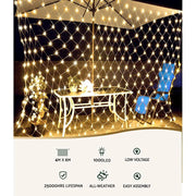 SportZone.co.nz Occasions > Christmas > Outdoor Decorations & Lights Jingle Jollys ChristmasLights? 4mx6m Net String Light 1000 LED Warm White Jingle Jollys ChristmasLights? 4mx6m Net String Light 1000 LED Warm White