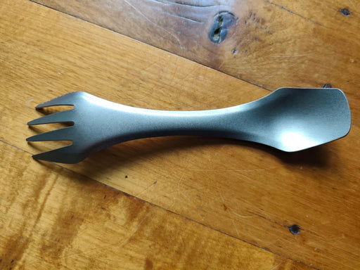 Titanium 3-in-1 Camping Utensil - NZ Stock | Ultralight Spork with Knife Edge by Mead's Supply & Equipment Outfitters limited