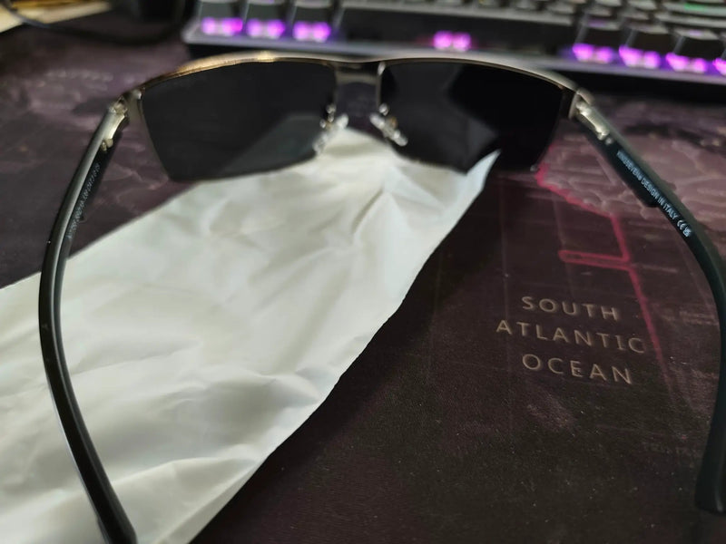KINGSEVEN Polarized Sunglasses- UV400 Protection Semi-Rimless Sport Aviator by Mead's Supply & Equipment Outfitters limited