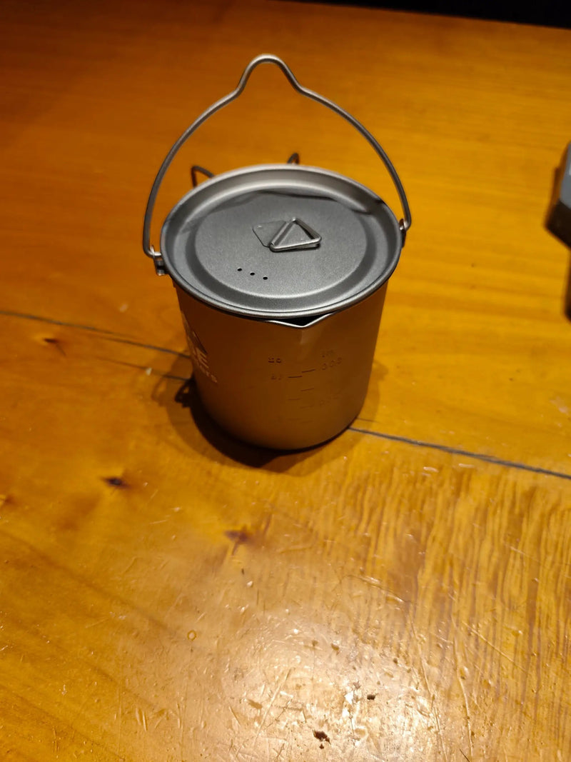MSE Outfitters Titanium Pot 750ml | Ultralight Camp Cookware by Mead's Supply & Equipment Outfitters limited