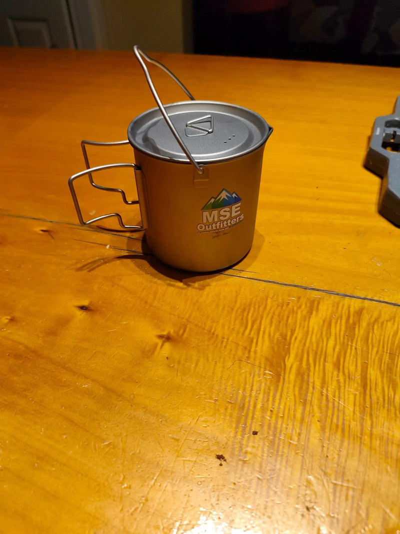 MSE Outfitters Titanium Pot 750ml | Ultralight Camp Cookware by Mead's Supply & Equipment Outfitters limited