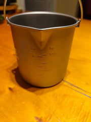 MSE Outfitters Titanium Pot 750ml | Ultralight Camp Cookware by Mead's Supply & Equipment Outfitters limited