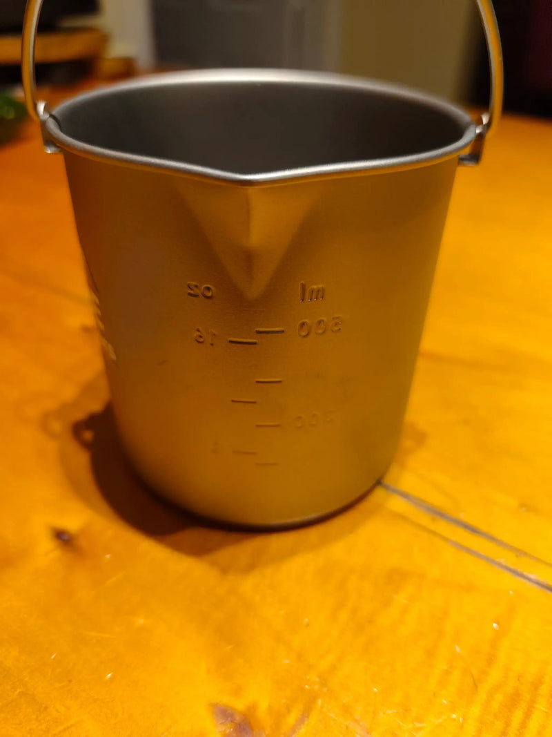 MSE Outfitters Titanium Pot 750ml | Ultralight Camp Cookware by Mead's Supply & Equipment Outfitters limited