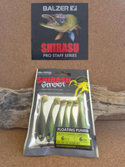 Balzer Fishing Lures Floating Punker Shads 6cm (Pack of 6) – UV Active – Other Sizes Available | Paddle Tail | Softbait Floating Punker Shads 6cm (Pack of 6) – UV Active – Other Sizes Available | Paddle Tail | Softbait