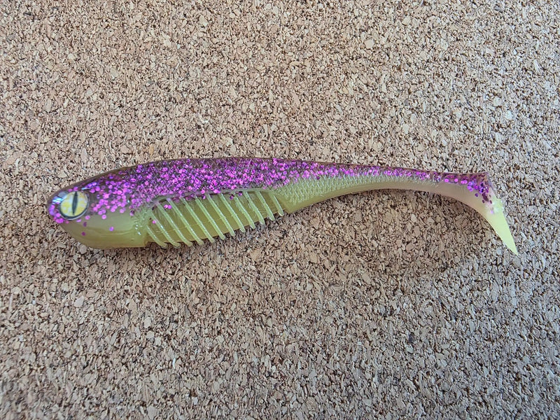 Balzer Fishing Lures Floating Punker Shads 6cm (Pack of 6) – UV Active – Other Sizes Available | Paddle Tail | Softbait Floating Punker Shads 6cm (Pack of 6) – UV Active – Other Sizes Available | Paddle Tail | Softbait