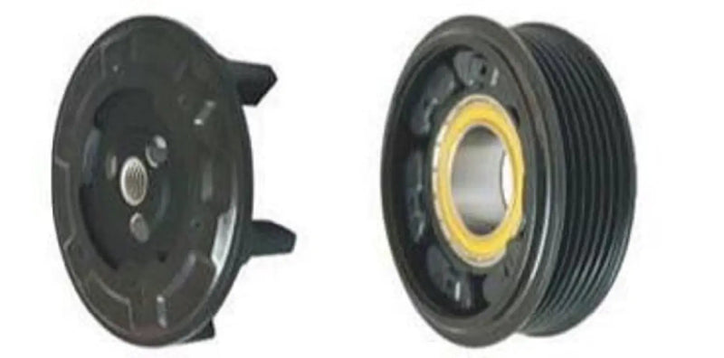AC Compressor Clutch pulley 6PK For Audi 2.0 6SEU14C by JBH AUTO PARTS