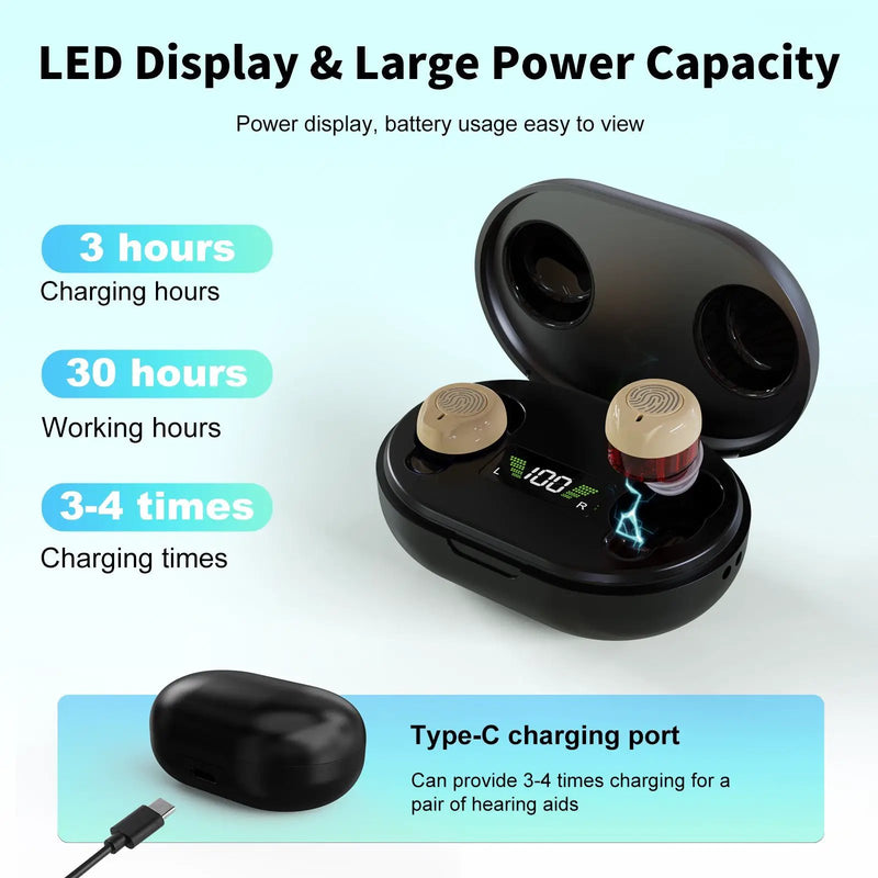 Rechargeable Hearing Aids by salelink.co.nz