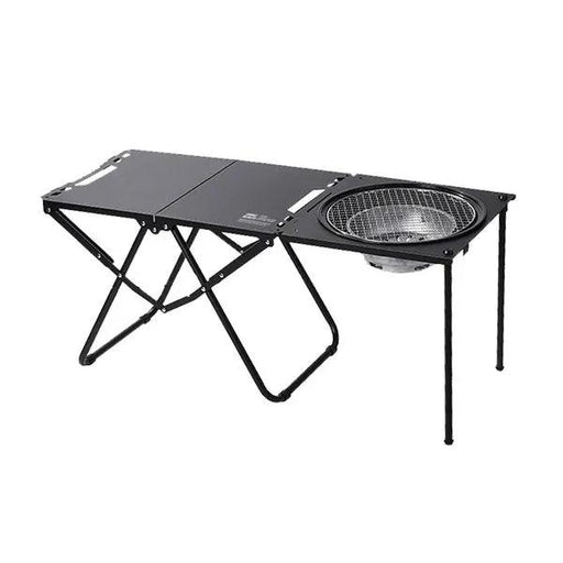 ECOTREK Folding BBQ Table – 93cm Portable Outdoor Cooking Station ZF10312 by ECOTREK