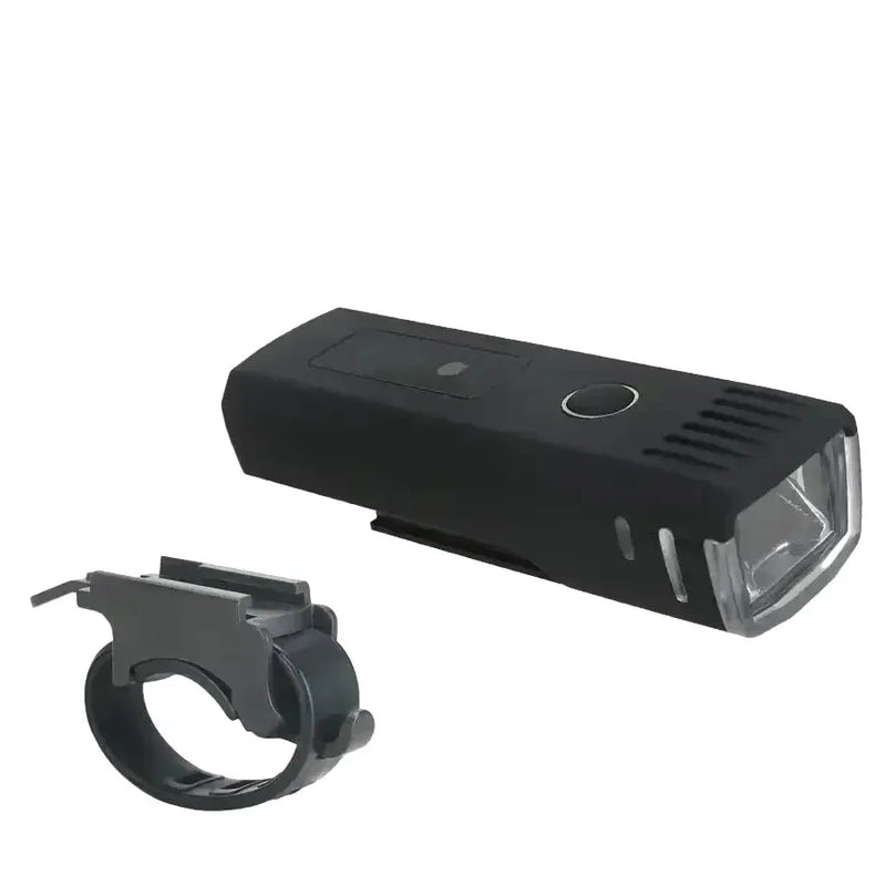 1000-Lumen Rechargeable Front & Rear Cycling Light Set by Habicare