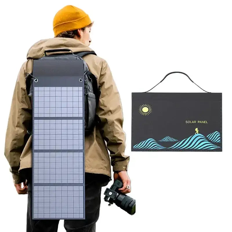 100W Outdoor Solar Panel Power Supply by Habicare