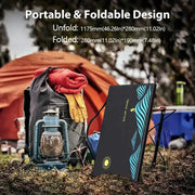 100W Outdoor Solar Panel Power Supply by Habicare
