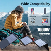 100W Outdoor Solar Panel Power Supply by Habicare