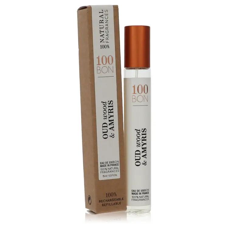 Brands HD Mini EDP Spray (Unisex Refillable) 100 Bon Oud Wood & Amyris Mini EDP Spray (Unisex Refillable) by 100 Bon 15 ml 100 Bon Oud Wood & Amyris Mini EDP Spray (Unisex Refillable) by 100 Bon 15 ml
