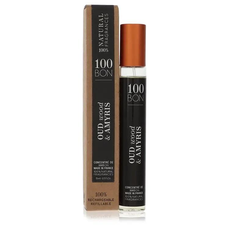 Brands HD Mini Concentree De Parfum (Unisex Refillable) 100 Bon Oud Wood & Amyris Mini Concentree De Parfum (Unisex Refillable) by 100 Bon 15 ml 100 Bon Oud Wood & Amyris Mini Concentree De Parfum (Unisex Refillable) by 100 Bon 15 ml