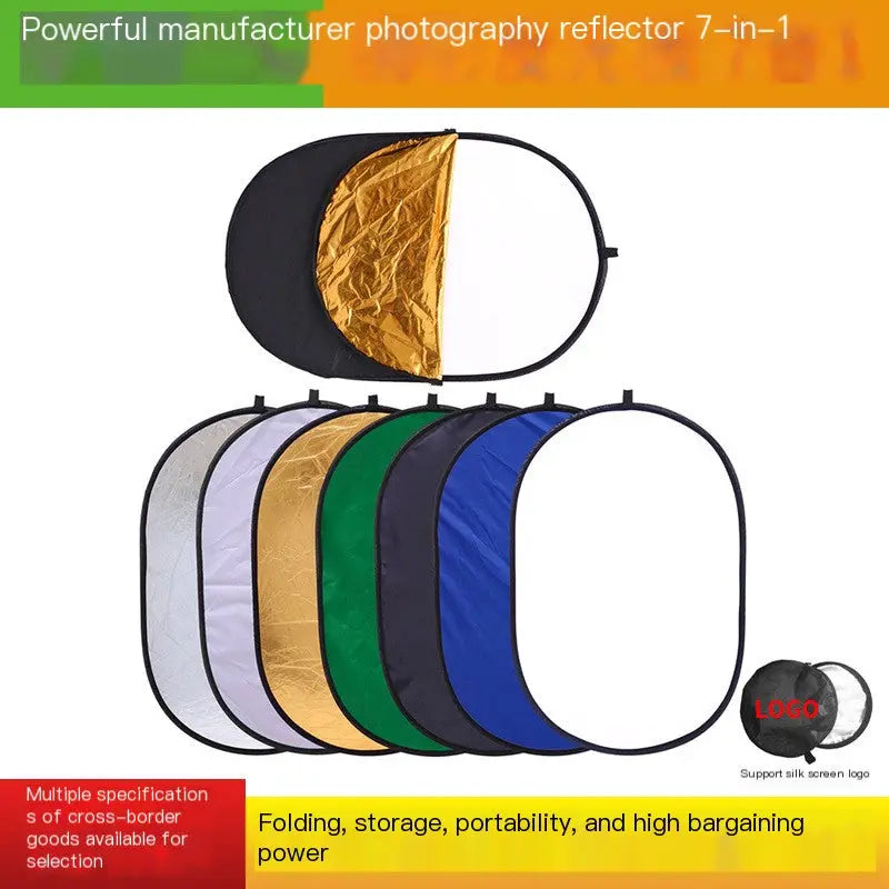 Action Outdoors Limited 7-in-1 Portable Reflector Photography Background Panel 7-in-1 Portable Reflector Photography Background Panel