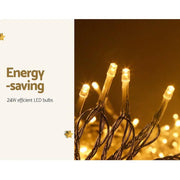SportZone.co.nz Occasions > Christmas > Outdoor Decorations & Lights Jingle Jollys 100M Christmas Lights String Light 500 LED Warm White Jingle Jollys 100M Christmas Lights String Light 500 LED Warm White