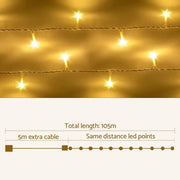SportZone.co.nz Occasions > Christmas > Outdoor Decorations & Lights Jingle Jollys 100M Christmas Lights String Light 500 LED Warm White Jingle Jollys 100M Christmas Lights String Light 500 LED Warm White