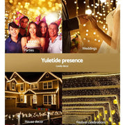 SportZone.co.nz Occasions > Christmas > Outdoor Decorations & Lights Jingle Jollys 100M Christmas Lights String Light 500 LED Warm White Jingle Jollys 100M Christmas Lights String Light 500 LED Warm White