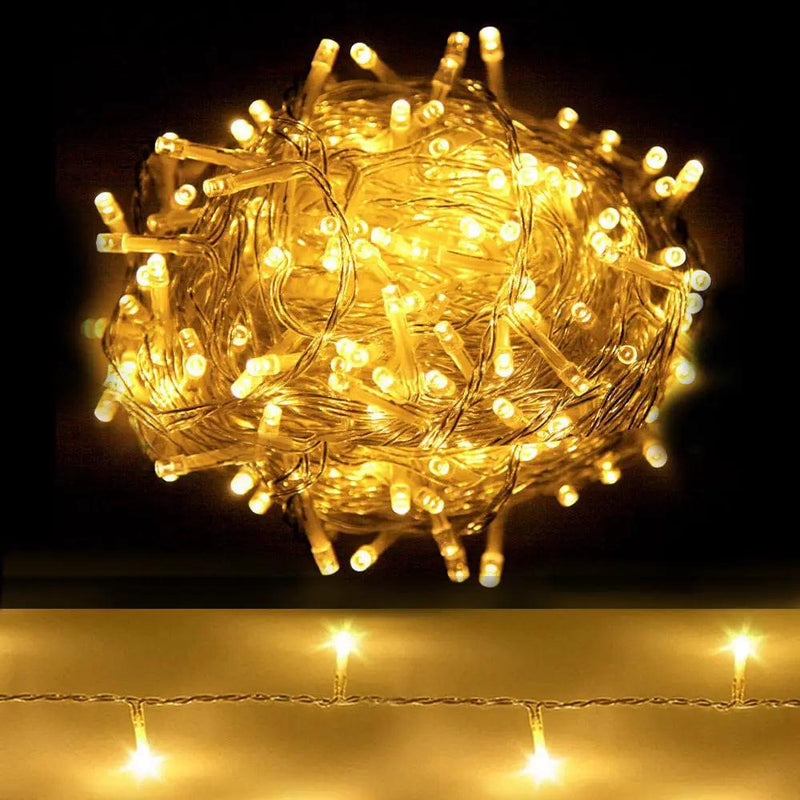 SportZone.co.nz Occasions > Christmas > Outdoor Decorations & Lights Jingle Jollys 100M Christmas Lights String Light 500 LED Warm White Jingle Jollys 100M Christmas Lights String Light 500 LED Warm White