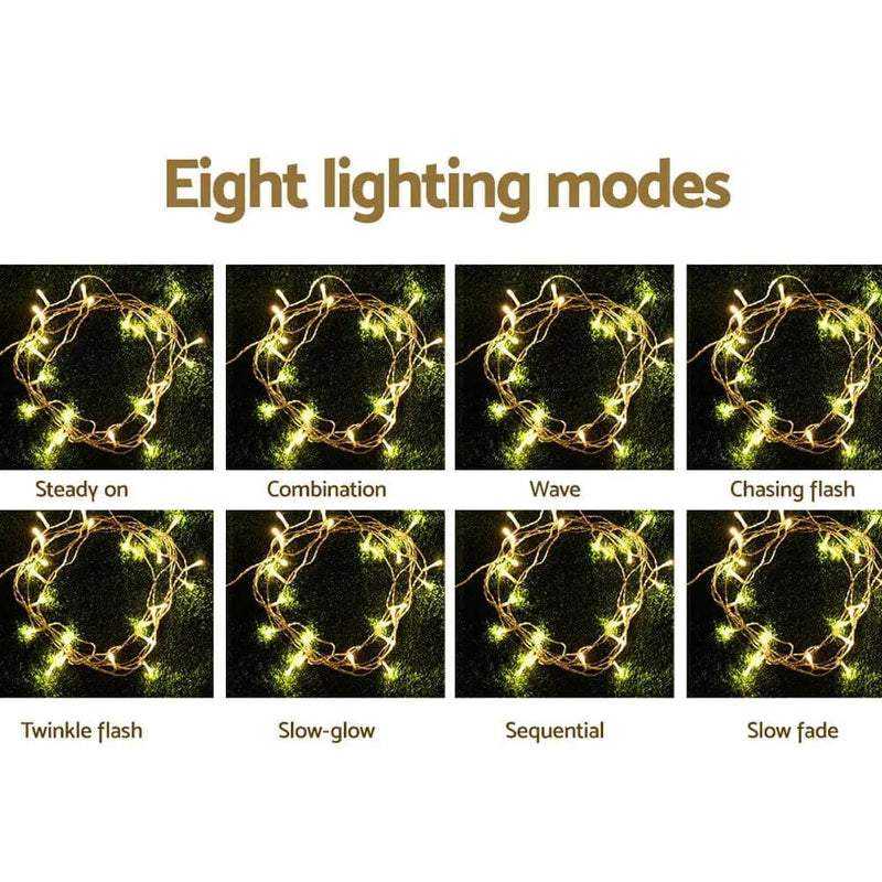 SportZone.co.nz Occasions > Christmas > Outdoor Decorations & Lights Jingle Jollys 100M Christmas Lights String Light 500 LED Warm White Jingle Jollys 100M Christmas Lights String Light 500 LED Warm White