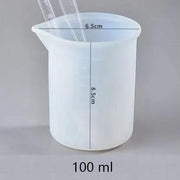 Silicone Measuring Cups for Resin Non-stick Mixing Cups, Precise Scale by Resin Art NZ