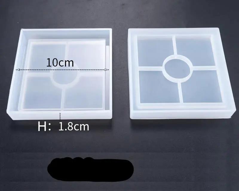 Coaster Moulds - Round/Square/Hexagonal by Resin Art NZ