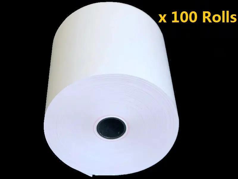 (100 Rolls) Thermal Paper Roll 80mm x 80mm 65m/roll by dealonline.co.nz
