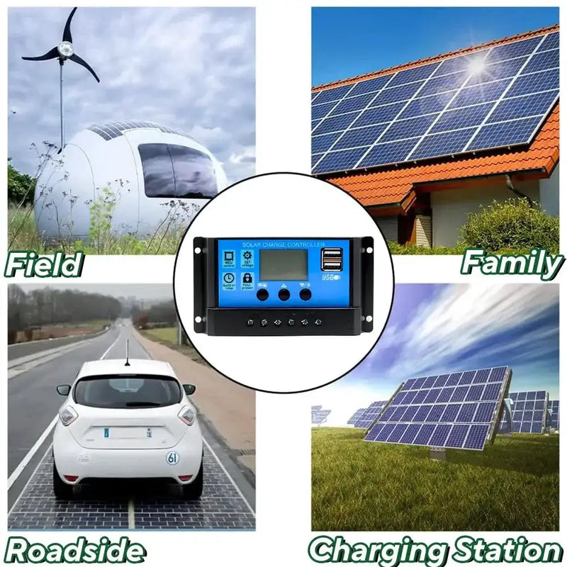 100W 12V Solar Panel Kit with Controller for RV's, caravans & Home (8 different types available) by Habicare
