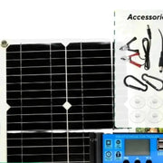 100W 12V Solar Panel Kit with Controller for RV's, caravans & Home (8 different types available) by Habicare