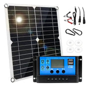 100W 12V Solar Panel Kit with Controller for RV's, caravans & Home (8 different types available) by Habicare